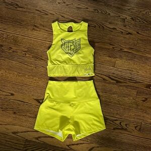 Nfinity Neon Yellow ICE Practice Wear Set